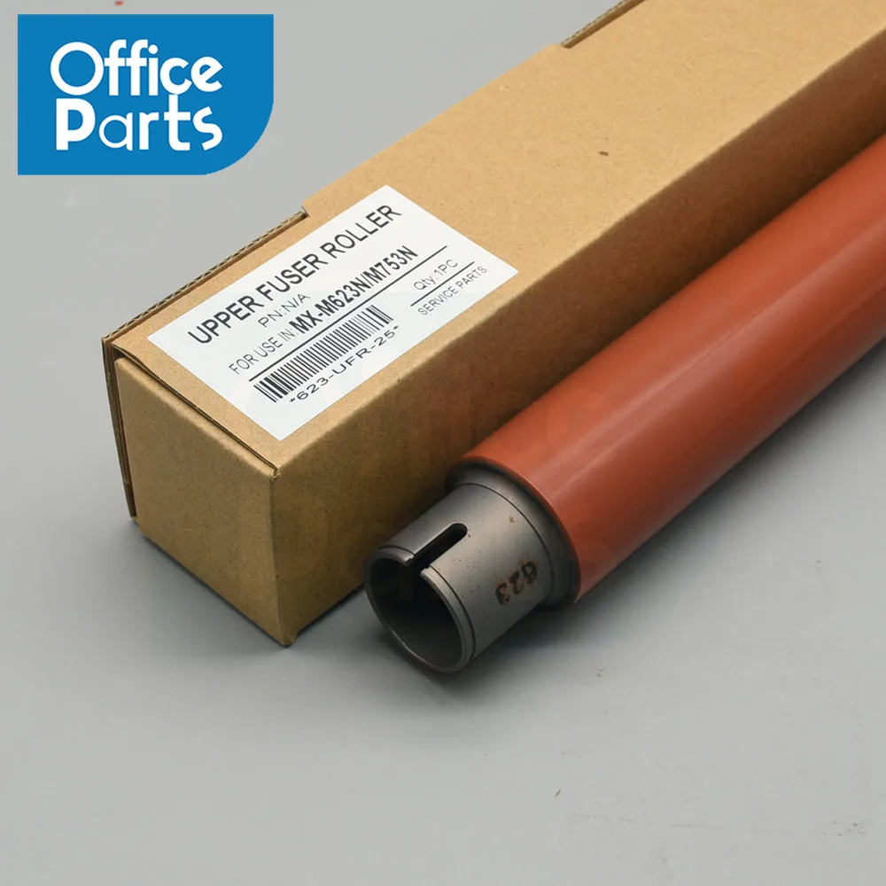 1PC Upper Fuser Roller for Sharp MX-M623N MX-M753N MX-M623U MX-M753U MX M623 M753 623 753 NROLT1850FCZ1 NROLT1850FCZZ