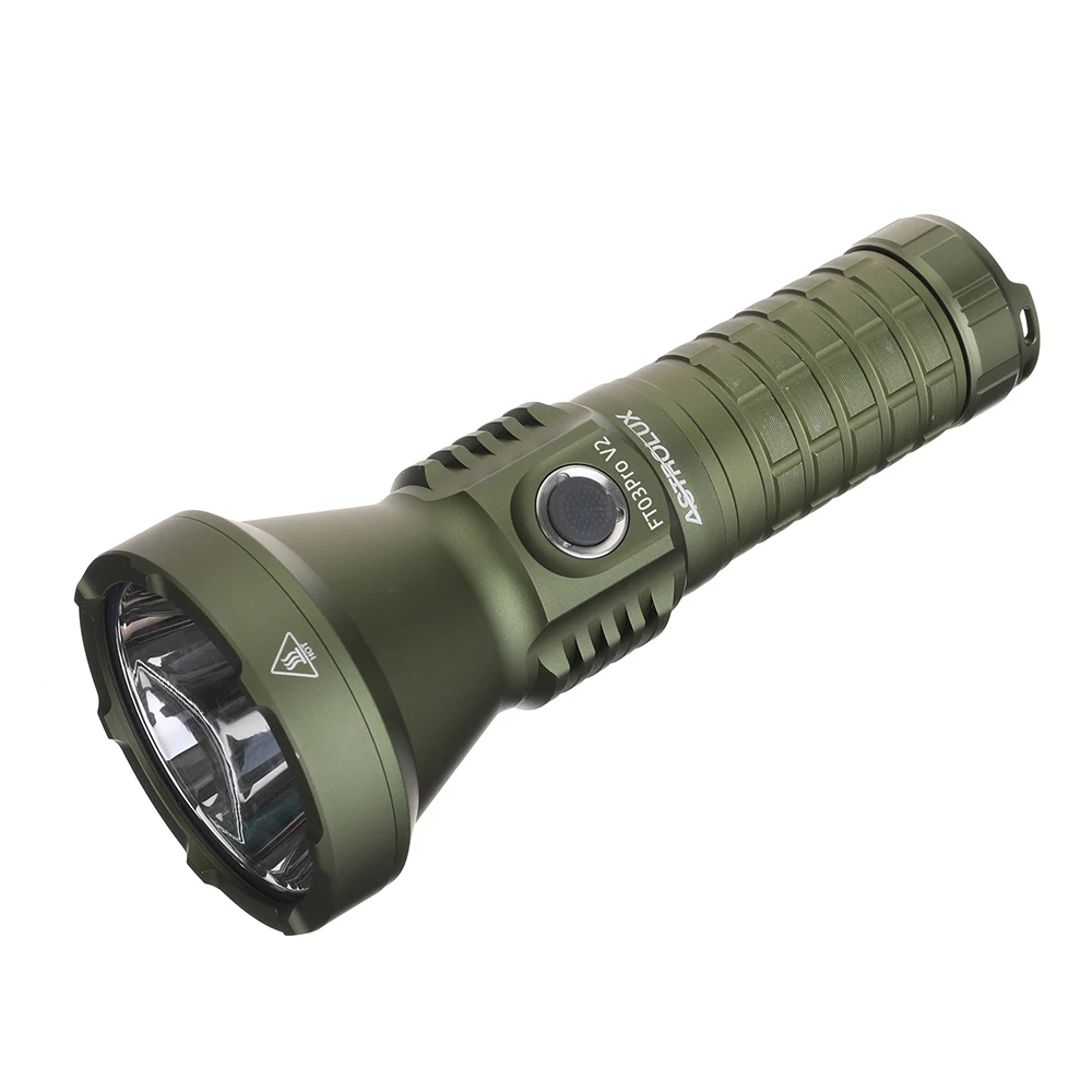 Astrolux FT03 Pro V2 LED 6100LM 1411M High Lumen Thrower Flashlight USB-C Rechargeable Power by 26650 Battery Powerful LED Torch
