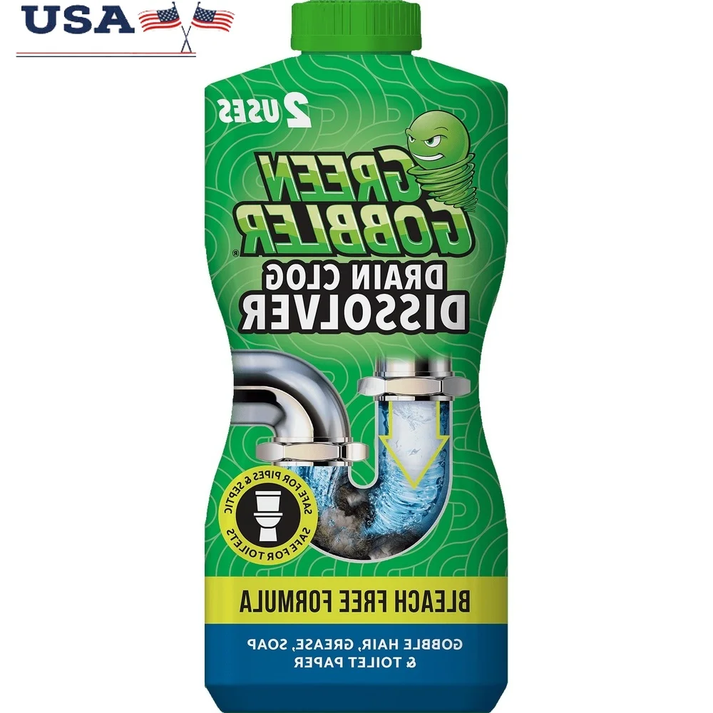 

Septic Safe Drain Cleaner Bleach Free Clog Remover Powerful Formula Eliminates Hair Soap Grease Odorless 2 Uses