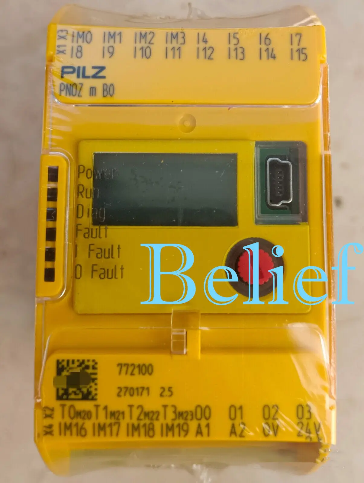 1pc pilz 772100 PNOZ m B0 Safety Relay Brand new*