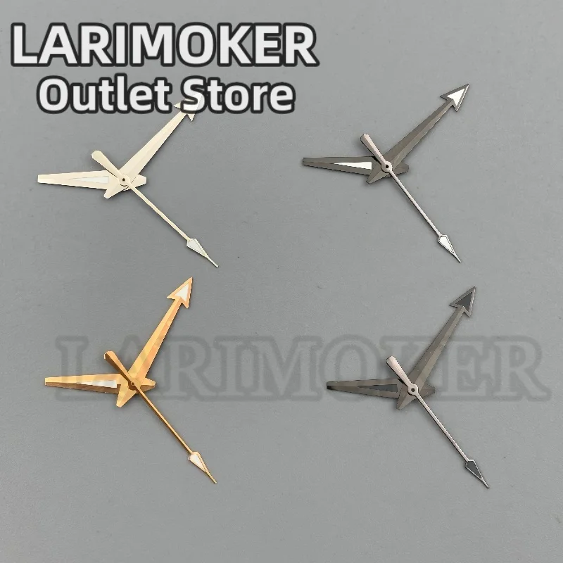 LARIMOKER 33 ملم قرص فضي وأخضر قرص أخضر مضيء وأيدي يمكن مطابقة بحرية مناسبة لأجزاء ساعة الحركة NH35 #5