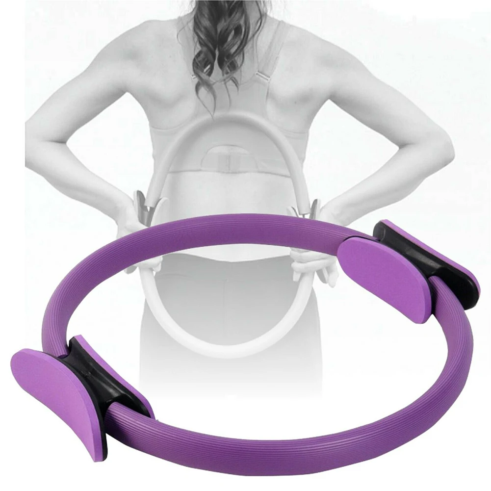 Pilates Circle Yoga Fitness Ring Circle Home Gym Workout Pilate Accessories Exercise Resistance Elasticity Yoga Fitness Ring