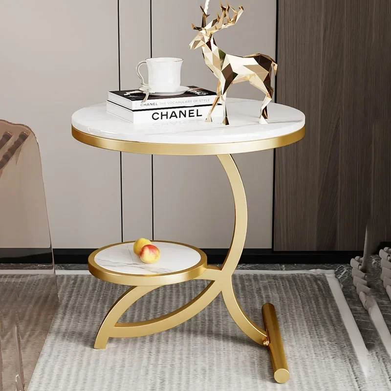 طاولات القهوة المعدنية الدائمة الشمال تصميم الدائمة المدخل طاولة القهوة الصغيرة المدخل الحديث Tavolino Da Salotto أثاث المنزل