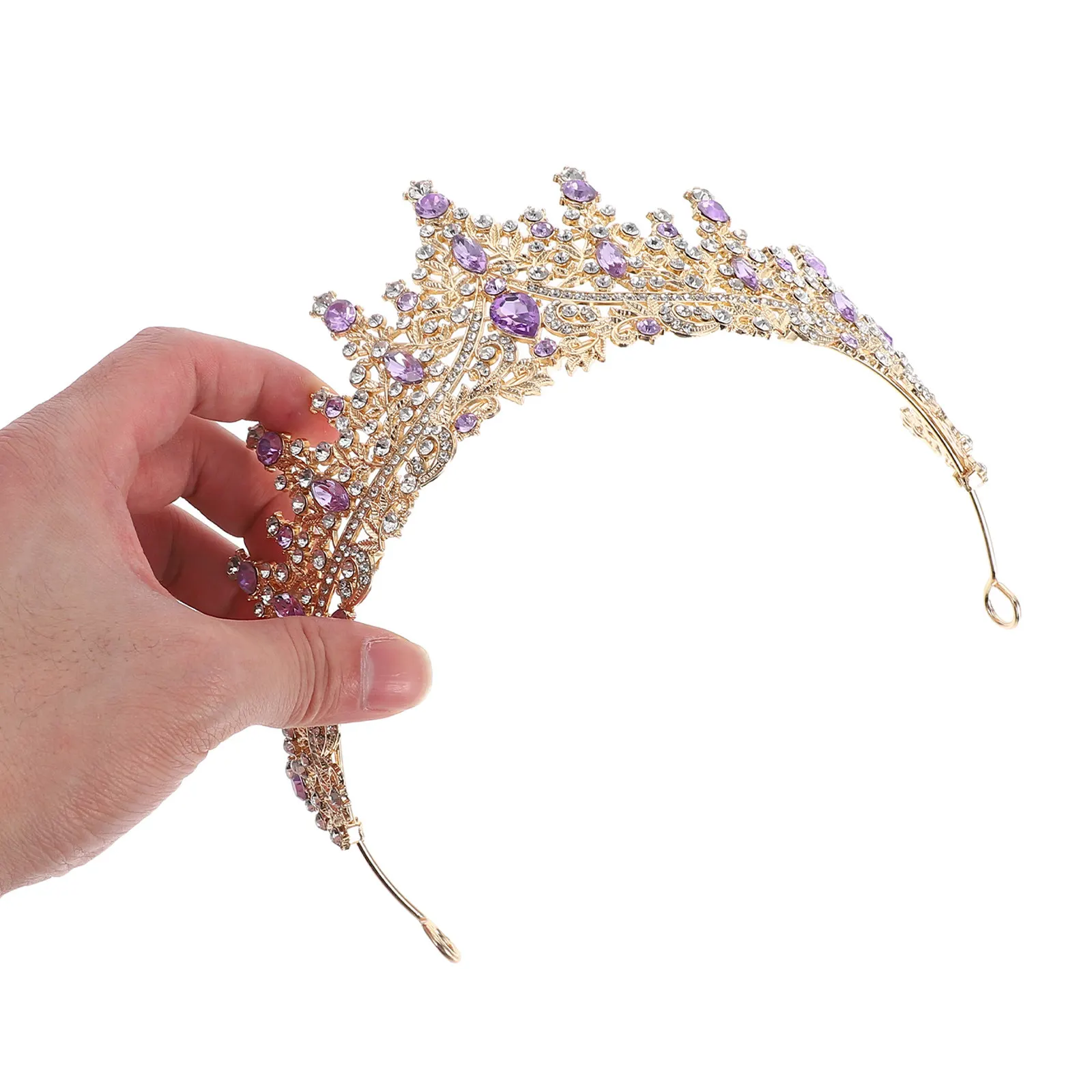 

Корона из страз, аксессуары для волос, хрустальный свадебный головной убор, элегантные свадебные тиары для невесты, принцессы, выпускного вечера, дня рождения