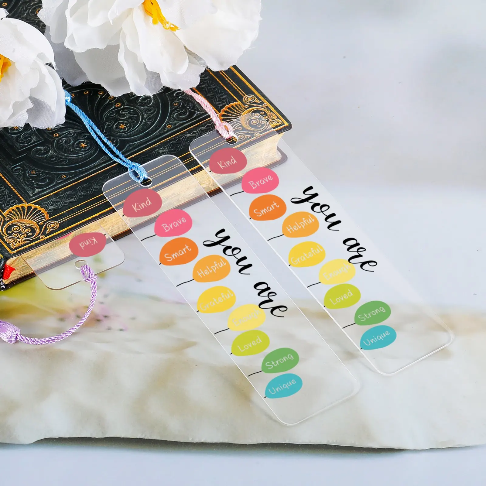 

Personalized Acrylic Bookmark You Are Inspiration Gift Inspirational Quote Gifts Custom Inspiration Book Mark You Are Kind Brave