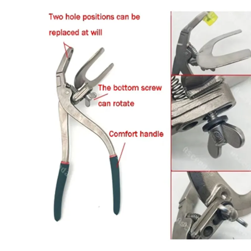 New car paint dent repair kit dent edge crimping pliers anti slip grip metal crimping PDR mudguard edge body repair tool