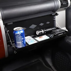 For Toyota FJ Cruiser Interior Modification Car Co-Pilot Storage Rack Multifunctional Foldable Sining Table Rack Car Accessories
