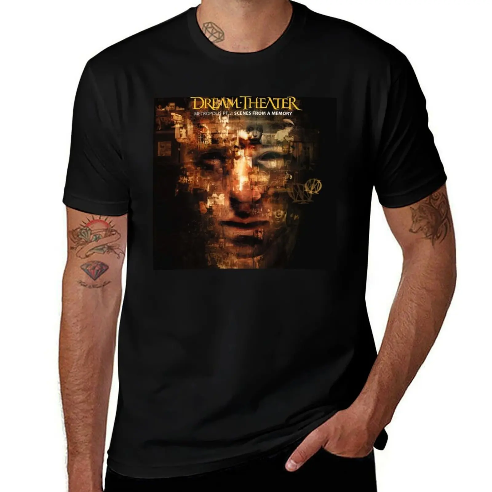 

Theater-Dream Music T-Shirt anime clothes baggy shirts men workout shirt