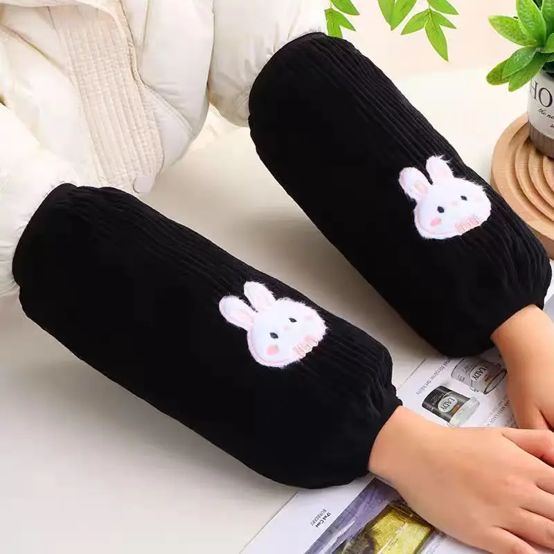 Cute Sleeve Sleeves for Women, Long Autumn and Winter Down Jackets,dirt Resistant Sleeves,adult Work and Office Corduroy Sleeves