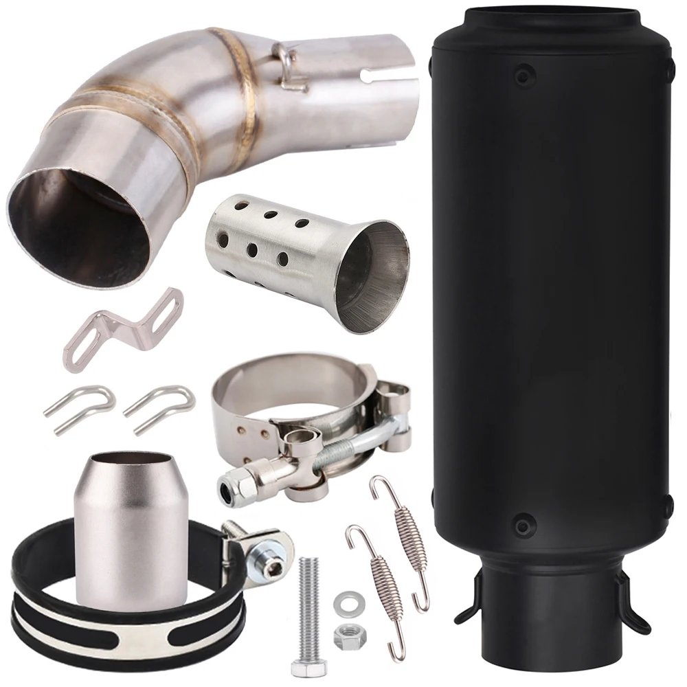 

Slip-On Exhaust Muffler Mid Link Pipe Kit for Yamaha YZF R25 R3 MT-03 Motorcycle Modified Exhaust System