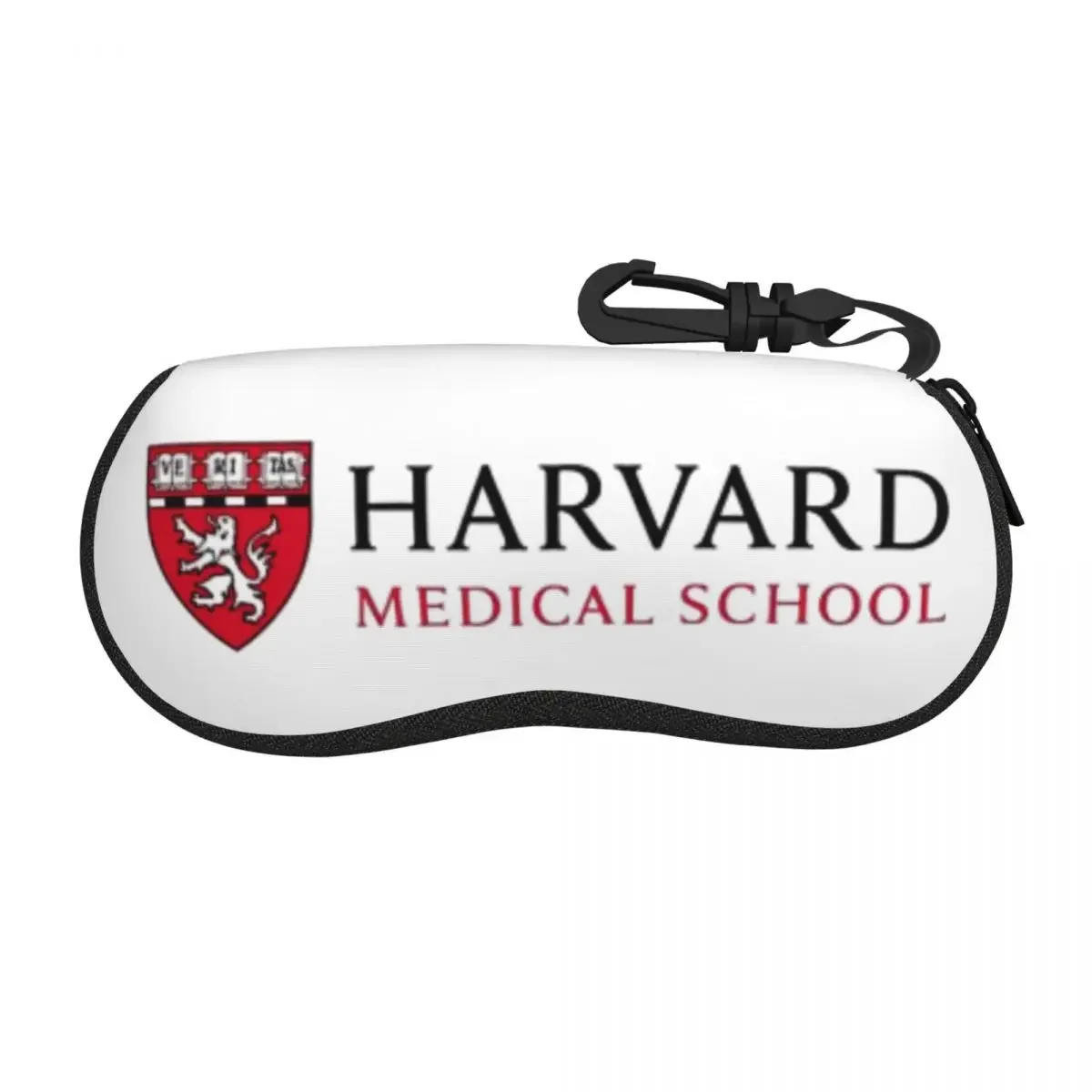 Harvard Medical School Shell Glasses Case, Protetora Sunglasses Box, Bolsa de óculos macios para homens e mulheres