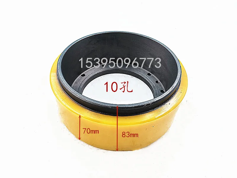 Little King Kong Main Drive Wheel 210 * 70/83 10 Holes, Electric Pallet Forklift 250 * 80/84 12 Holes，1PCS