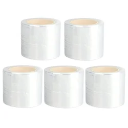 5 rolls Disposable Eyebrow Tattoo Plastic Wrap Preservative Film Lips Permanent Makeup Cling Wrap Cover Tape