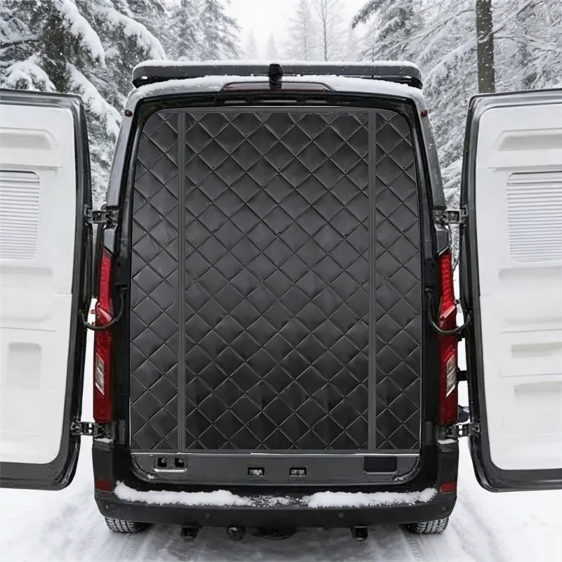

RV Barn Door Rear Insulated Thermal Screen Cover For Tailgate For Fiat Ducato/Peugeot Boxer/Citroen Relay 2006+ Ram Promaster