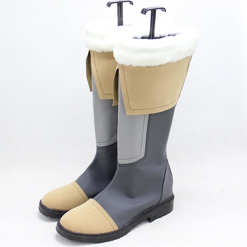 Anime De opkomst van de schildheld Naofumi Iwatani Cosplay Schoenen PU Lederen Schoenen Halloween Laarzen Cosplay Props Op maat gemaakt