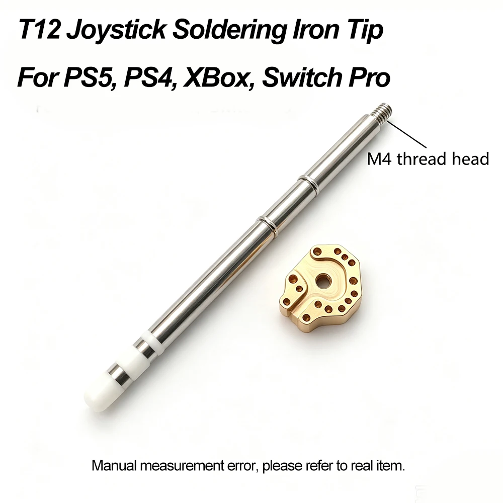 T12 Soldering Iron Tip Set, Game Controller Joystick Repair Tool Kit for PS5 PS4 Xbox Series X S Xbox One Switch Pro Controller - view 5