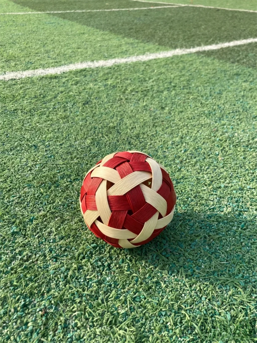 Kids Sepak Takraw Rattan Ball Hand Woven Children Kick Volleyball Outdoor Sport Game Toy Thailand Malaysia Training Play Toy view 6