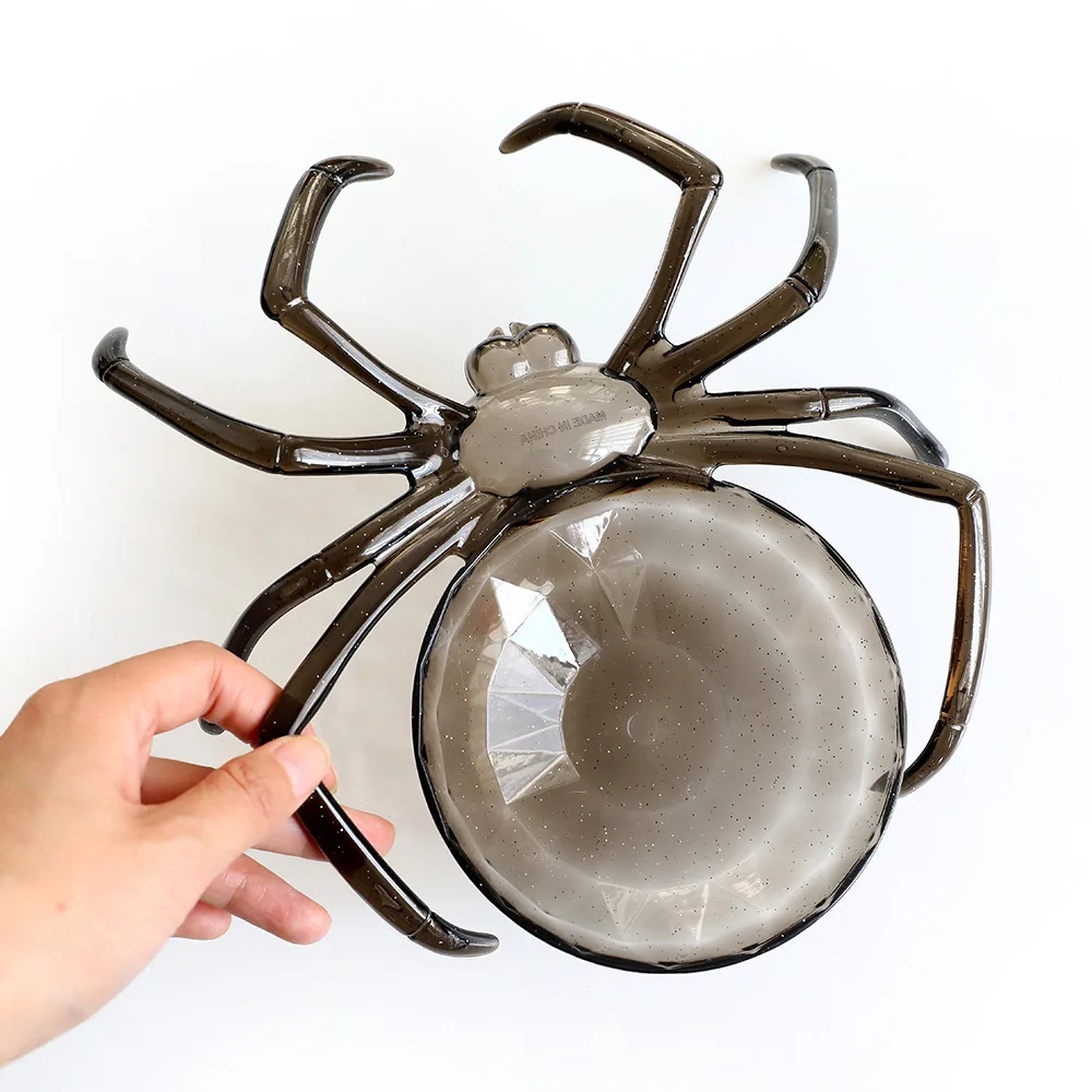 

Halloween decoration spider fruit snack candy tray Restaurant bar tabletop decoration ghost festival supplies