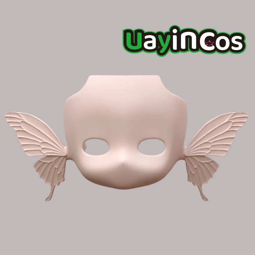 수제 OB11 GSC 페이스플레이트 블랭크 페이스 워터 스티커 페이스 쉘 큰 귀 윙크 BJD 인형 액세서리 게임 애니메이션 장난감 어린이 선물