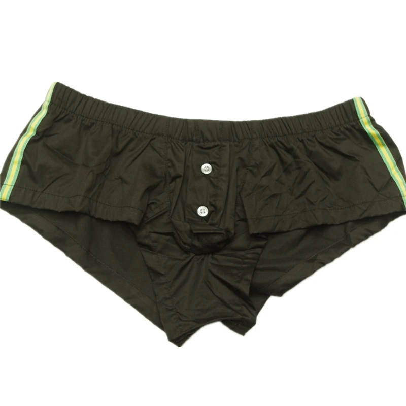 Shorts Underwear Men Sexy Underpants Arrow Panties Home Sleepwear Casual Shorts U convex Penis Pouch Boxers