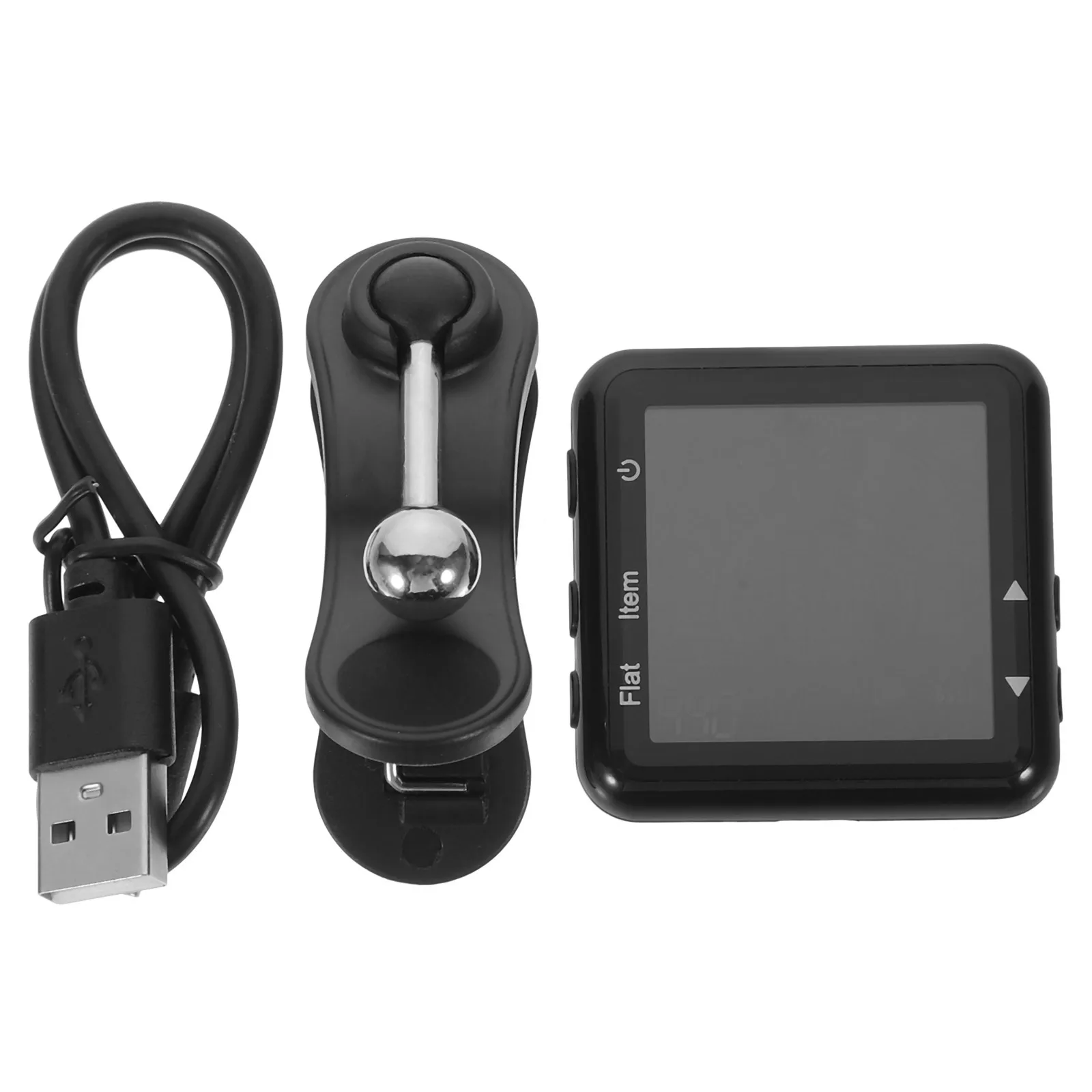 

Rechargeable Guitar Tuner Multipurpose Clip on Electronic Metronome Precise Classical Guitar Tuning Bass Banjo Violin Ukulele