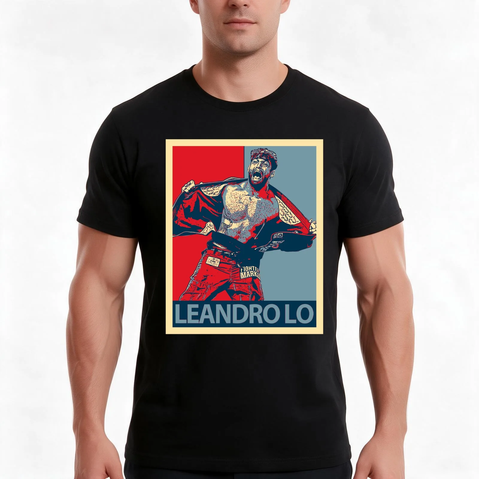 Leandro Lo T-Shirt, Summer Casual Cotton Tee, Oversized Streetwear Tops, Vintage Graphic Print, Loose Fit Short Sleeve