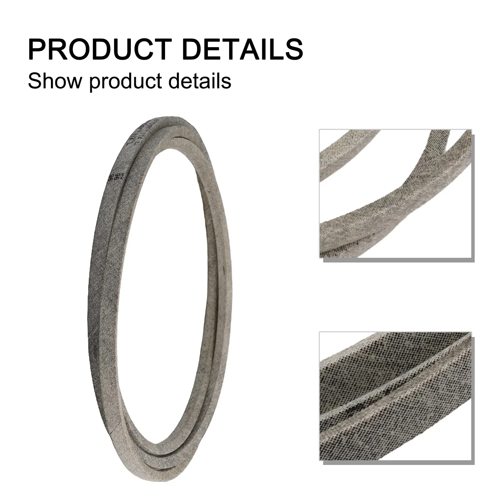 

42inch Mower Belt For LTX1042KH Deck Belt Abrasion Resistant Easy Installation Heat Resistant For 42 Inch Riding Mowers