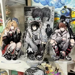 DEATH NOTE Stojak akrylowy Yagami Light L·Lawliet Amane Misa Y2K Gyaru Seria Figurka Wyświetlacz Anime Goods Collection Dekoracja biurka