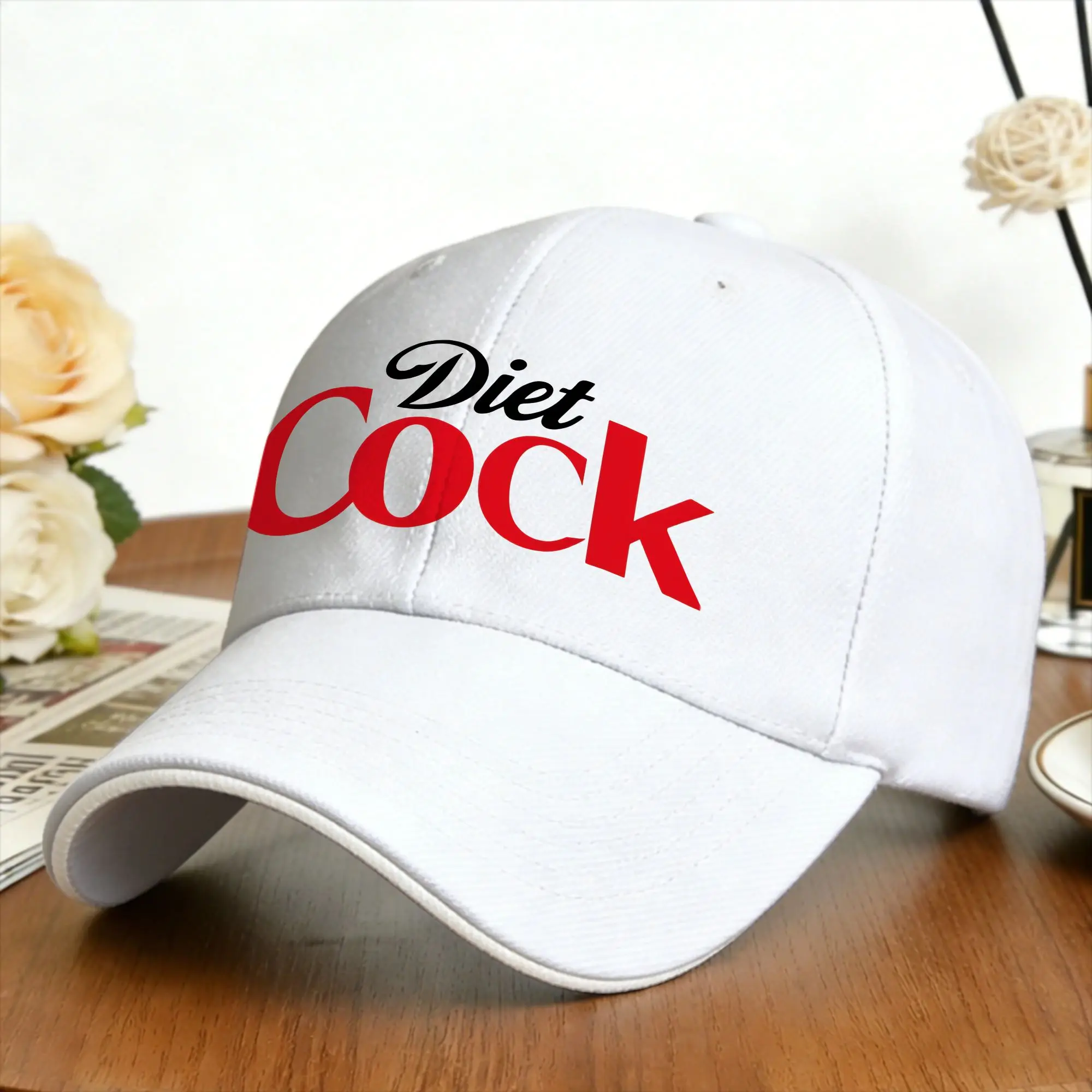 Coke Lover Diet Baseball Cap Drink  Outdoor Gym Adjustable Hip Hop Hats y2k Cool Baseball Caps