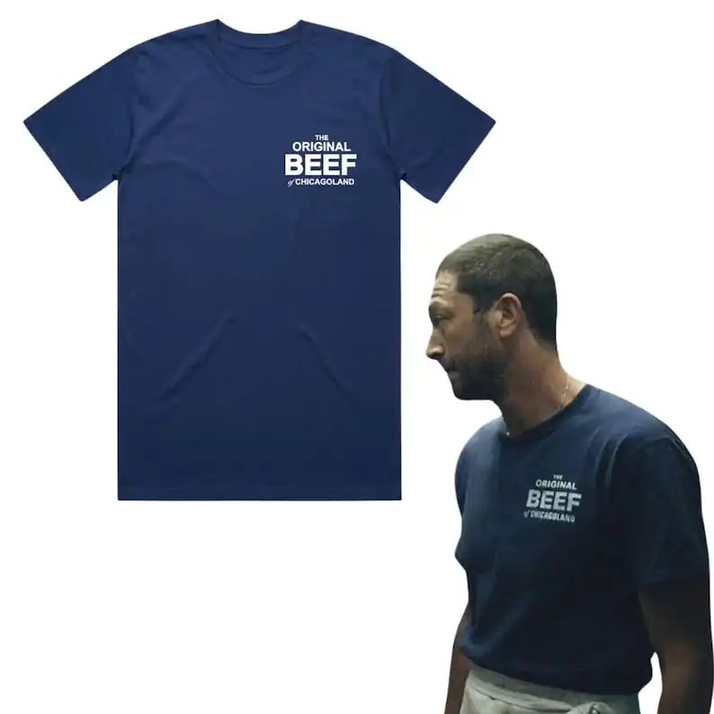 The Original Beef / Berf of Chicagoland Printed The Bear Richie Carmy - Multiple Options Vintage T Shirt Summer Cotton Tee Tops