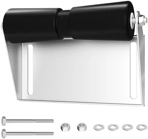 

Комплект роликов для киля лодочного прицепа - 8, 10, 12 дюймов с кронштейном - Прочный роликовый узел для плавного спуска лодки на воду