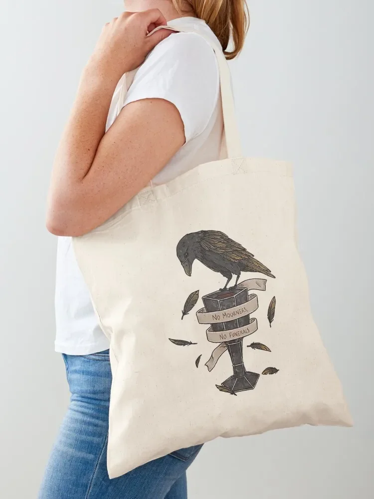 Six of Crows // No Mourners No Funerals Tote Bag large tote bag university shopper bag great