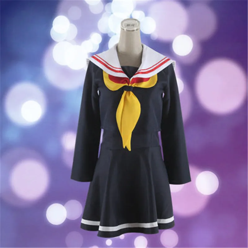 No Game No Life Cosplay Shiro Cosplay Costume inner Square Collar Skirt Girl Dress Dress Hair Wig XS-XXXL