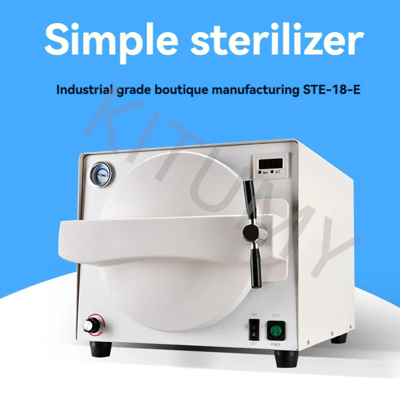 18L Dental Autoclave Vertical Sterilizer Portable Sterilizing Tool Manicure Tool Dry Heat Sterilizer