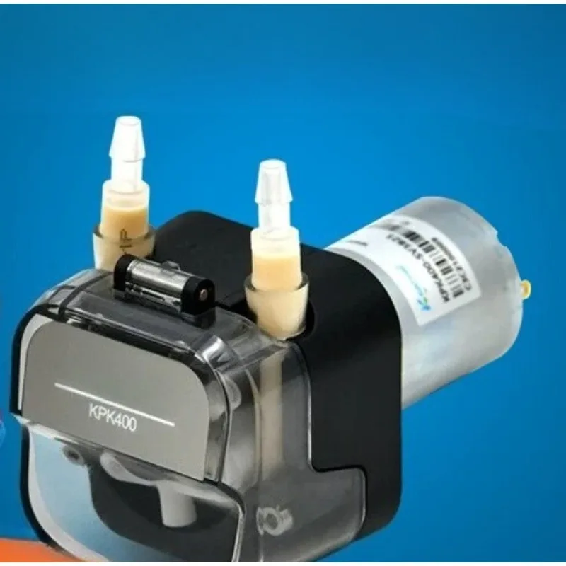 KPK400 Peristaltic Pump, 400ml/min High Flow  DC Self-Priming Dosing Pump with BPT Tubing for Lab