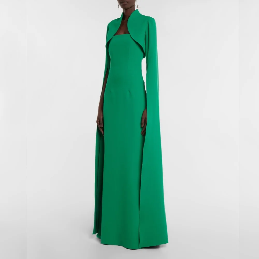 

Customized Chic Long Sleeves Evening Dress Pleat Mermaid Long Dresses Bespoke Occasion Elegant Party Classic