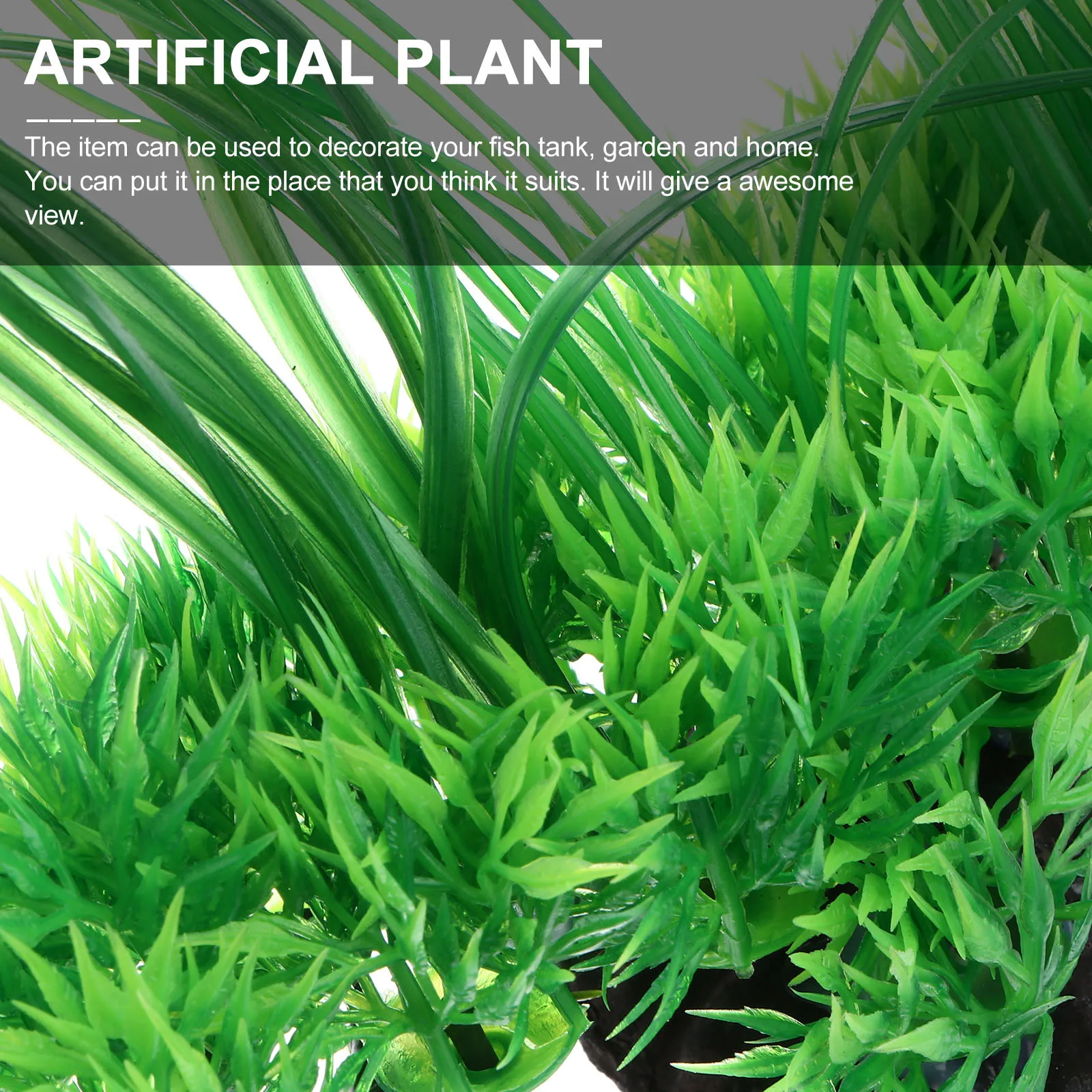 

Aquarium Durable Ceramic Base Aquatic Plant Landscape Decoration Plant Fish Tank Decoration Saltwater Freshwater Landscape