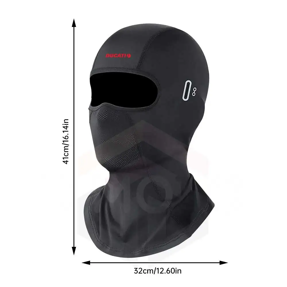 Para ducati capacete máscara de motocicleta para mulher passagem montanha para motocicletas balaclava para homem