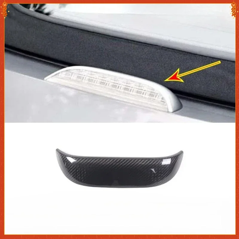 

For Nissan 350Z genuine Real Dry Carbon Fiber Rear Brake light Cover Automotive Interior Modification Parts 03-2006 Accessories