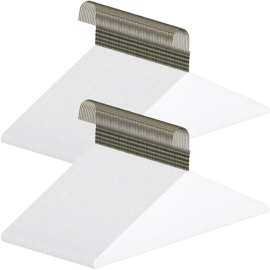 

Шт. Проволочные вешалки оптом 16, вешалки для сухой чистки одежды, накидки для одежды, брюки, колпачки, белые