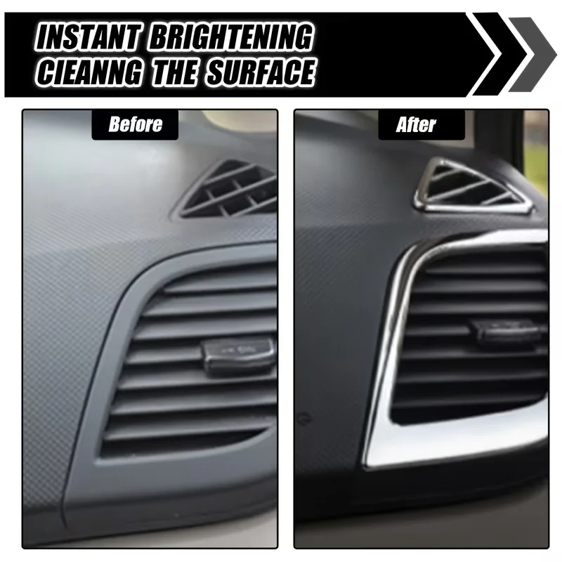 Car Interior Clear Plastic Restorer Scratch Remover for Instrument Panel & Light Cover