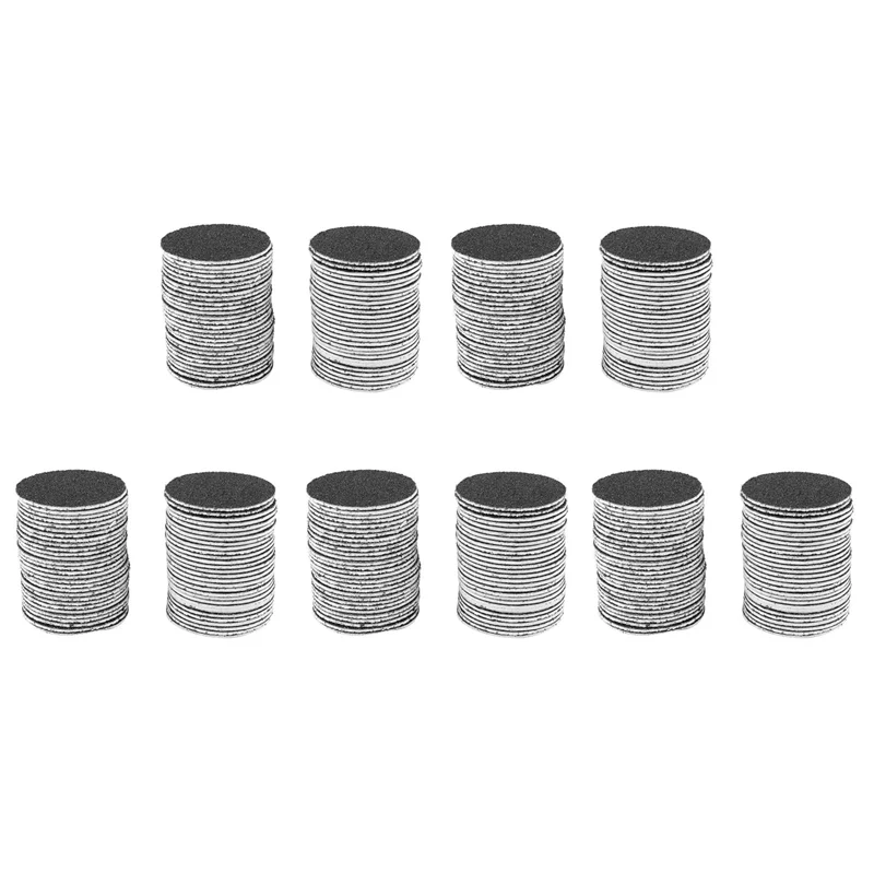A69M-5 Box (300Pcs) Replacement Sandpaper Disk Discs (Extra Coarse 80 Grit) For Electronic Foot File Callus Remover Tool