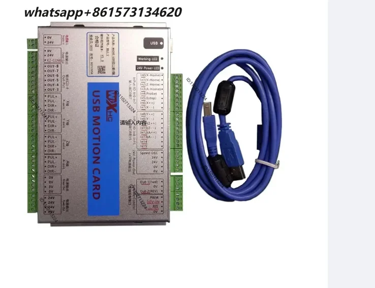Mach3 Mach4 CNC control card 3 axis 4 axis 6 axis XHC MKX4 MACH3 USB CNC motion control card 2000KHZ supports Windows system