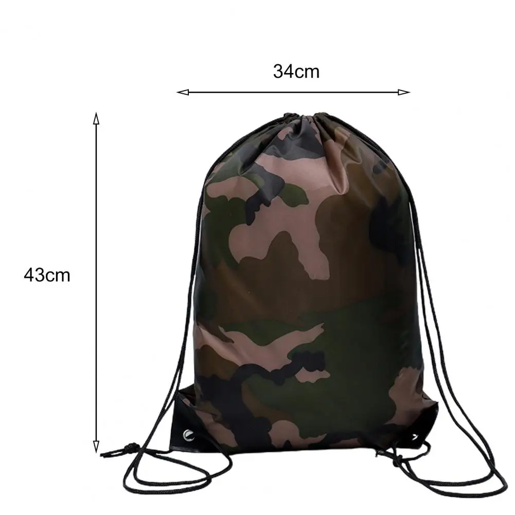 Storage Backpack Camouflage Lightweight Backpack Storage Bag Breathable Environmentally Friendly Backpack Bag for Travel