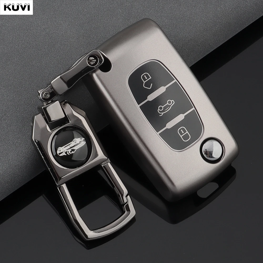 Für Peugeot Partner, für Citroen Berlingo C3 Picasso 2009 2010 2011-2016 TPU Autoschlüssel-Hülle, Schlüsselanhänger-Zubehör