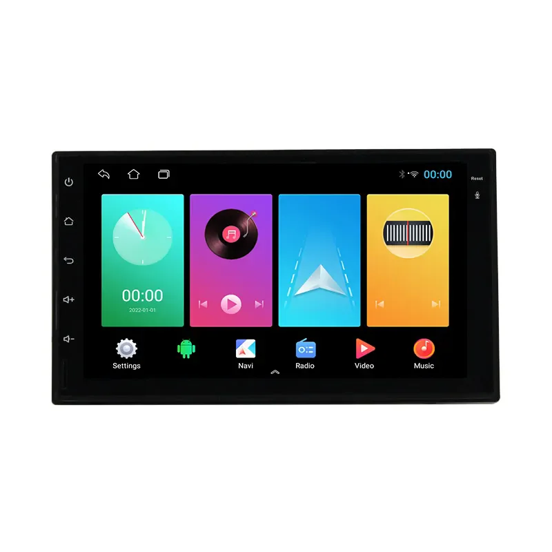 

7" MT8667 Android 13 Multimedia Player 8 Core 8+256G For Universal GPS Car Radio 1024*600 Stereo Multi-touch Screen Carplay