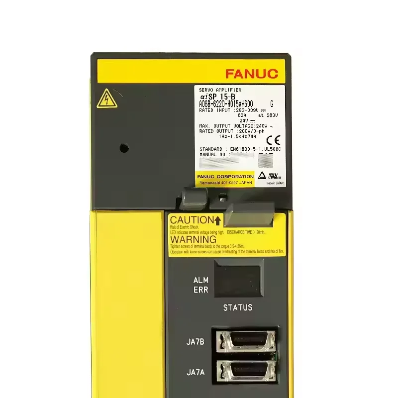 A06b-6220-H015#H600 Fanuc Servo Drive Power Supply Module Tested Ok A06B 6220 H015 #H600
