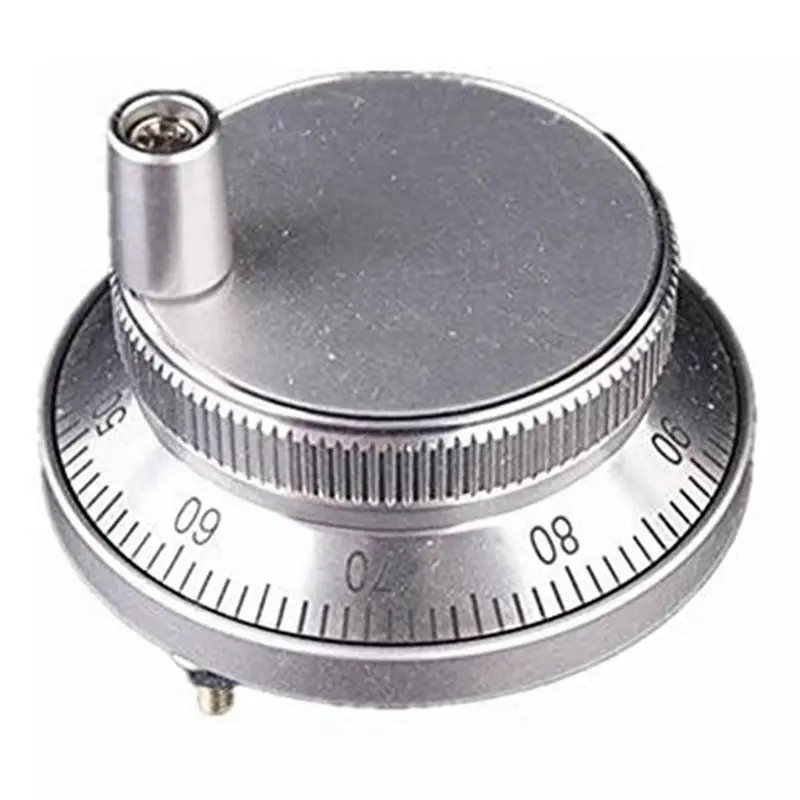 AB34-4X 100Ppr 4-Terminal Electronic Handwheel Manual Pulse Encoder 5V-24V Cnc System Hand Pulse Lathe Hand Crank