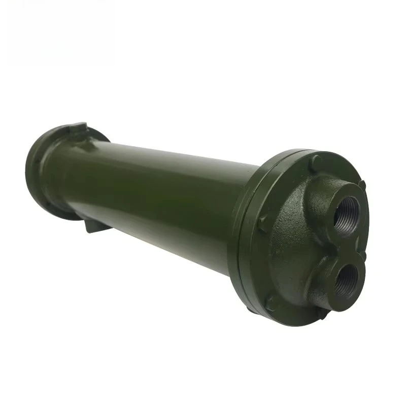 Brass Oil Cooler/ Heat Exchanger & Multi-tube and Shell Oil Coolers Water to Oil Frigeration Heat Exchange Equipment