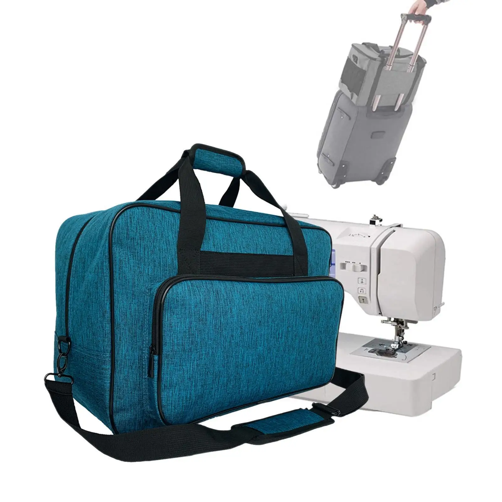 Portable Small Sewing Machine Storage Bag Wear-resistant Storage Organizer Bag Nylon Breathable Any Occasion Load-reducing Bag